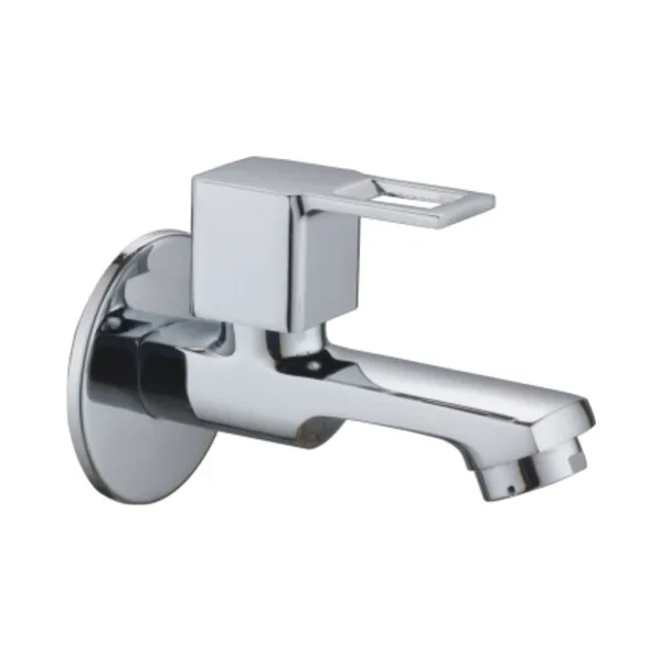 Sparx_Sp-301_Chrome_Finish_Single_Lever_Wall_Mount_Bib_Tap