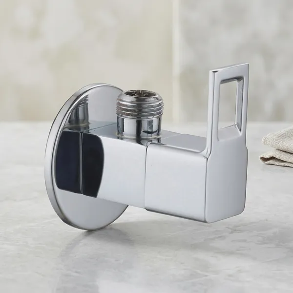 Sparx_Sp-304_Chrome_Angle_Valve_With_Square_Handle_For_Bathroom