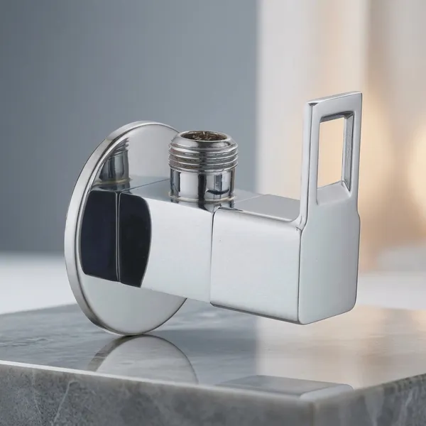 Sparx_Sp-304_Chrome_Angle_Valve_With_Square_Handle_For_Bathroom