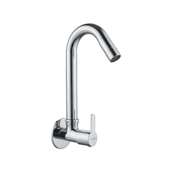 Furry_Fr-110_Chrome_Plated_Swan_Neck_Pillar_Tap_For_Basin