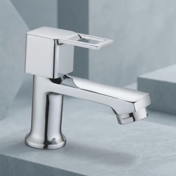 Sparx_Sp-303_Chrome_Finish_Pillar_Cock_For_Basin