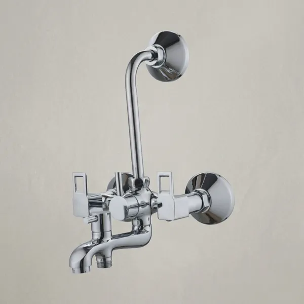 Sparx_Sp-318_Chrome_Plated_Wall_Mounted_3-In-1_Bathroom_Mixer_Set