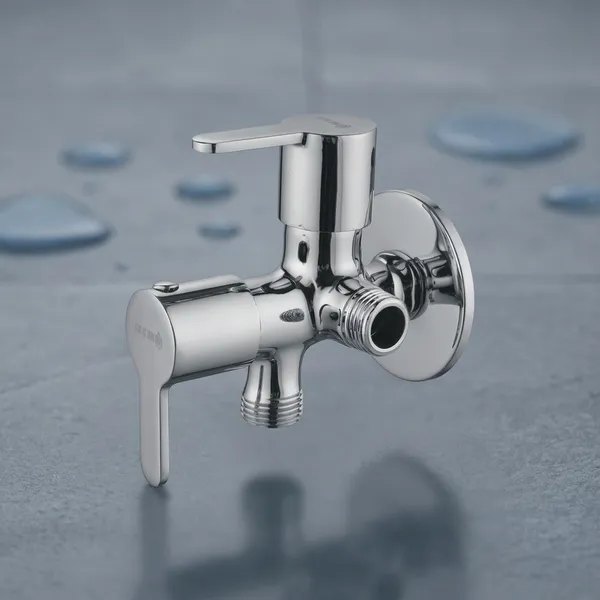 Furry_Fr-108_Chrome_Plated_Brass_2-In-1_Angle_Valve_With_Tap