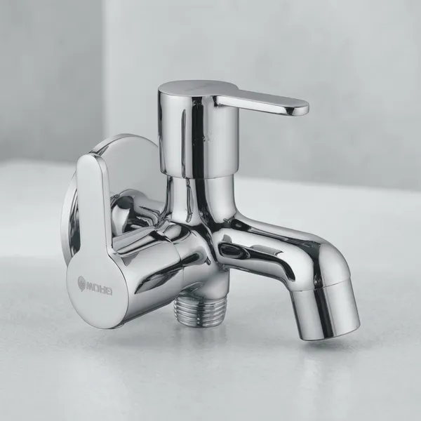 Furry_Fr-107_Chrome_Finish_2-In-1_Bathroom_Bib_Tap_With_Shower_Outlet