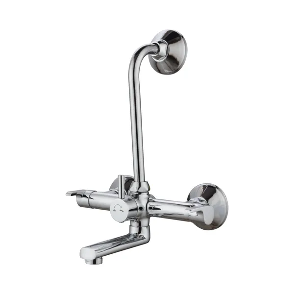 Chocolate_Ch-417_Chrome_Finish_Wall_Mounted_Bathroom_Tap_With_Shower_Arm