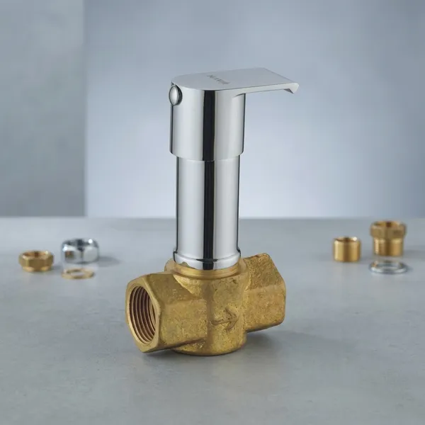 Classo_Cl-205_Chrome_Brass_Concealed_Stop_Valve_15Mm_For_Bathroom_Fittings