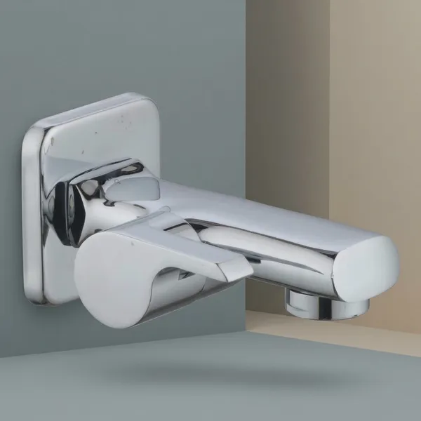 Chocolate_Ch-401_Chrome_Finish_Wall_Mounted_Bathroom_Tap_Bib_Cock