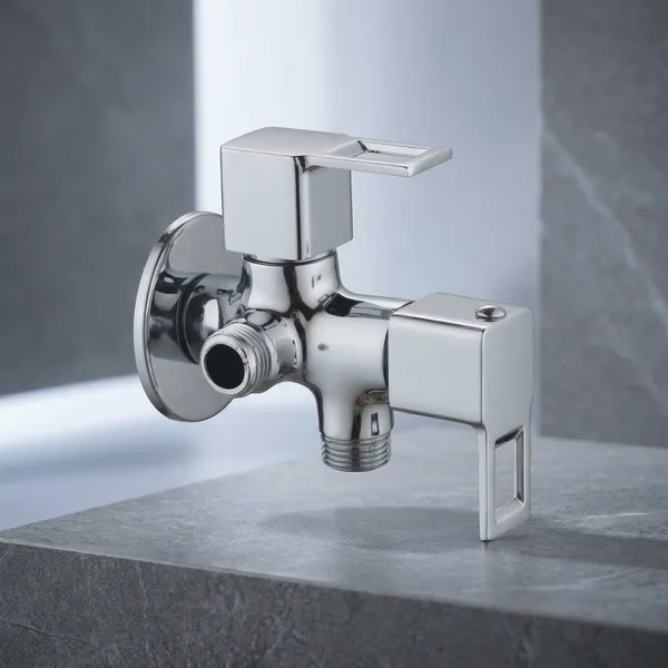 Sparx_Sp-308_Chrome_Finish_Two_Way_Angle_Valve_For_Bathroom