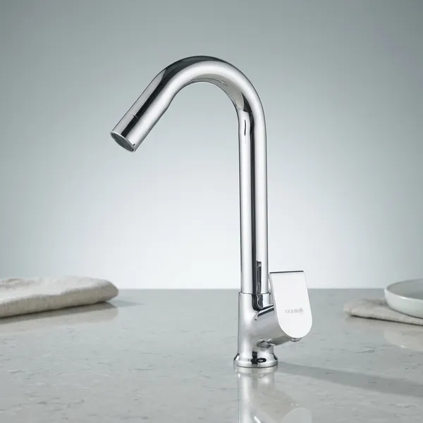 Classo_Cl-210_Chrome_Finish_Swan_Neck_Basin_Faucet