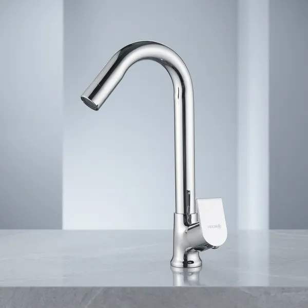 Classo_Cl-210_Chrome_Finish_Swan_Neck_Basin_Faucet