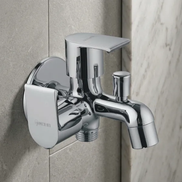 Classo_Cl-207_Chrome_Finish_Two_Way_Bib_Tap_Bathroom