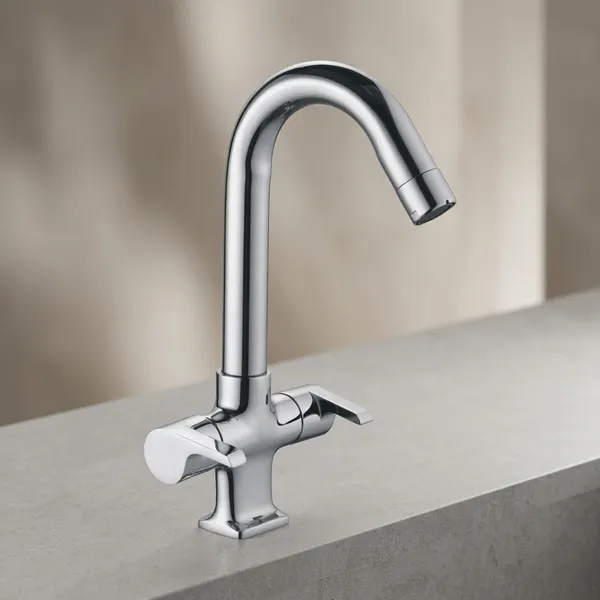 Chocolate_Ch-411_Chrome_Finish_Dual_Handle_Basin_Mixter