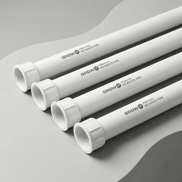 Grow_White_Upvc_Plumbing_Pipe_With_2_Year_Warranty_Pack_Of_4