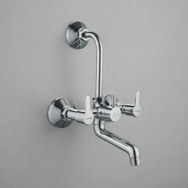Furry_Fr_117_Chrome_Finish_Wall_Mounted_Wall_Mixer_Tap_With_Shower