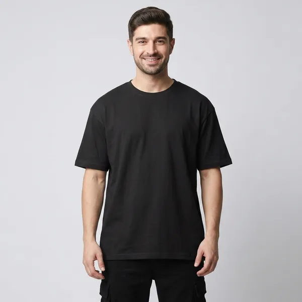 Black_Cotton_Oversized_T-Shirt_For_Men