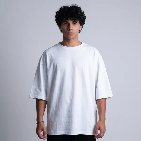 White_Cotton_Oversized_T-Shirt_For_Men