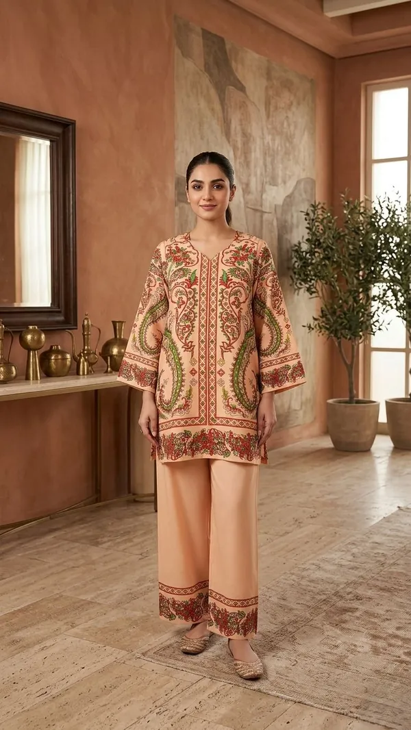 Oojal_Tunic_Palazzos_Co_Ord_Set