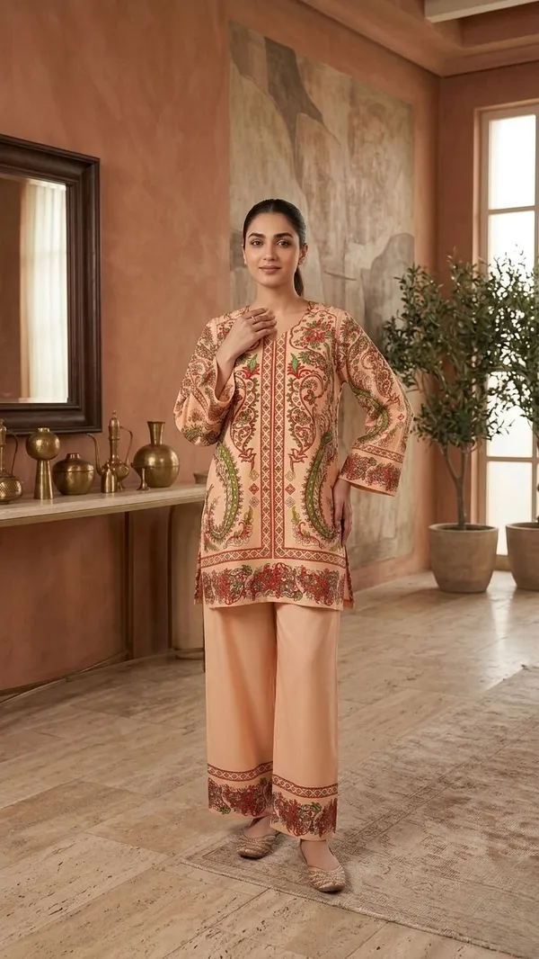 Oojal_Tunic_Palazzos_Co_Ord_Set