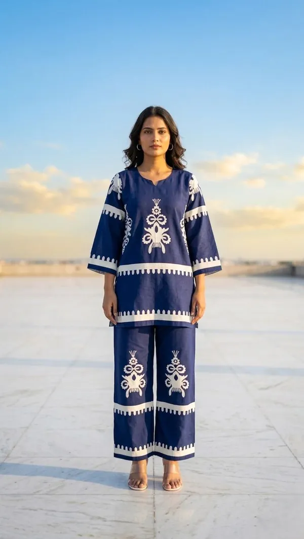 Oojal_Tunic_Palazzos_Co_Ord_Set