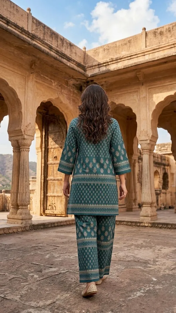 Oojal_Tunic_Palazzos_Co_Ord_Set