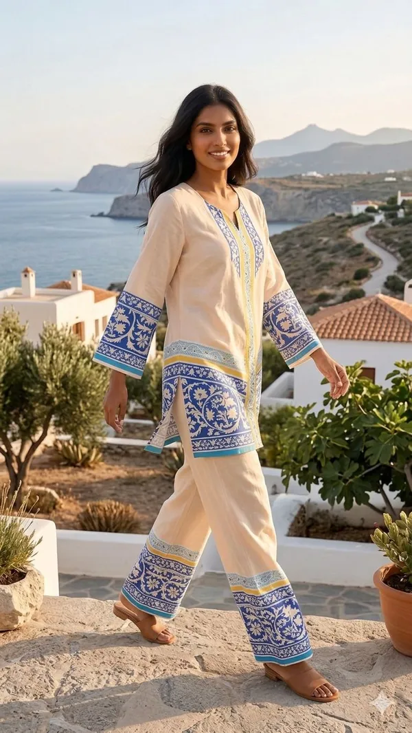 Oojal_Tunic_Palazzos_Co_Ord_Set