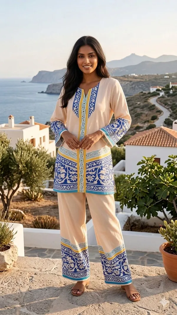 Oojal_Tunic_Palazzos_Co_Ord_Set