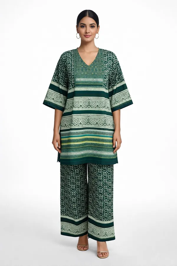 Oojal_Tunic_Palazzos_Co_Ord_Set