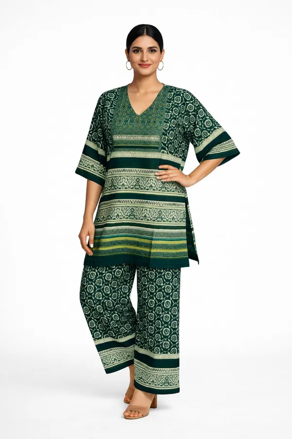 Oojal_Tunic_Palazzos_Co_Ord_Set