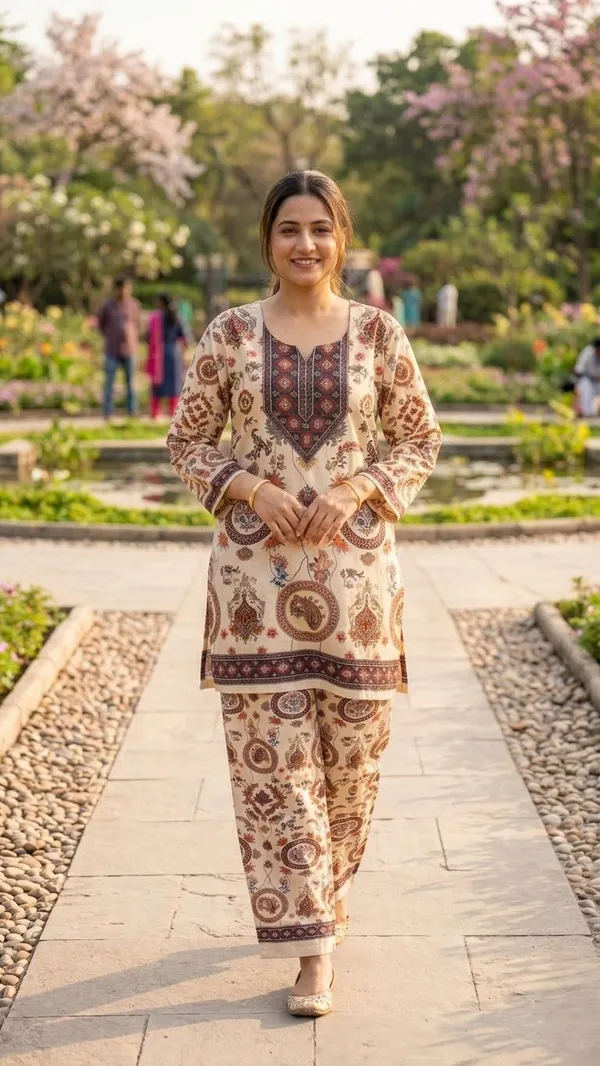 Oojal_Tunic_Palazzos_Co_Ord_Set