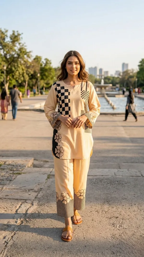 Oojal_Tunic_Palazzos_Co_Ord_Set