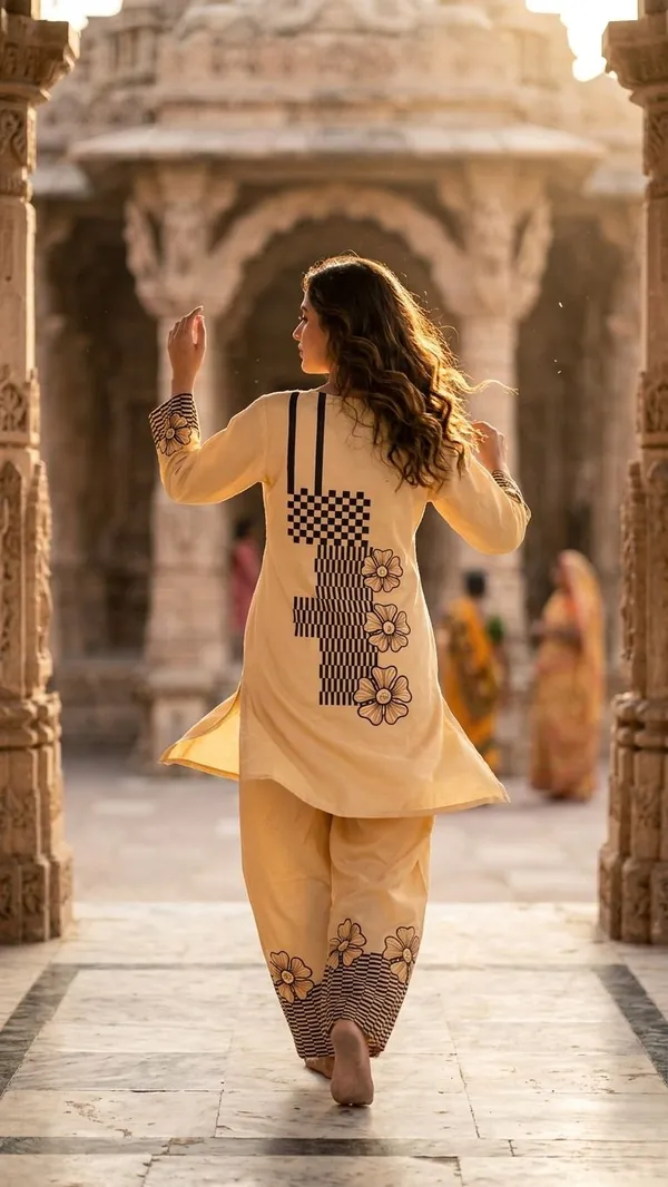 Oojal_Tunic_Palazzos_Co_Ord_Set