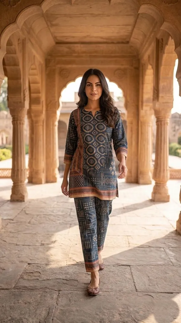 Oojal_Tunic_Palazzos_Co_Ord_Set