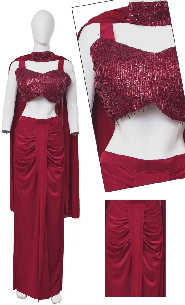 Oojal_Women_Ethnic_Top_Skirt_Dupatta_Set