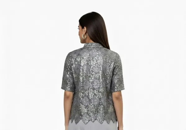 Oojal_Straight_Gown_Grey