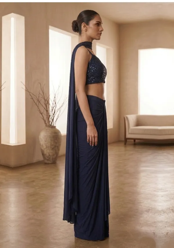 Oojal_Navy_Blue_Lycra_Party_And_Festive_Wear_Dress