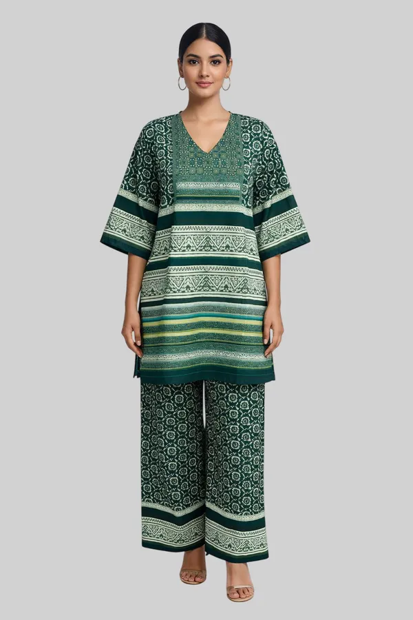 Oojal_Tunic_Palazzos_Co_Ord_Set