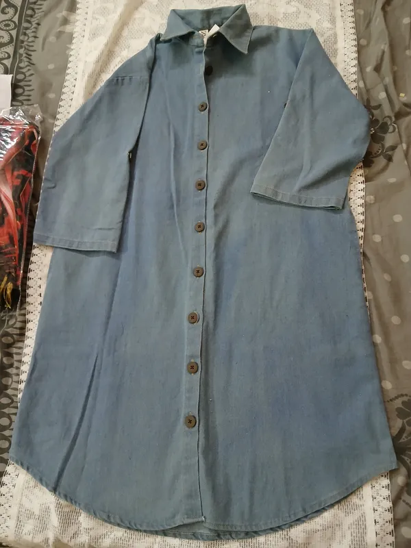 Blue_Denim_Relaxed_Button-Down_Long_Shirt_Dress_For_Women