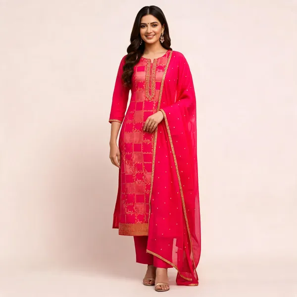 Pink_Silk_Straight_Gold_Embroidered_Kurta_Set_With_Dupatta_For_Women