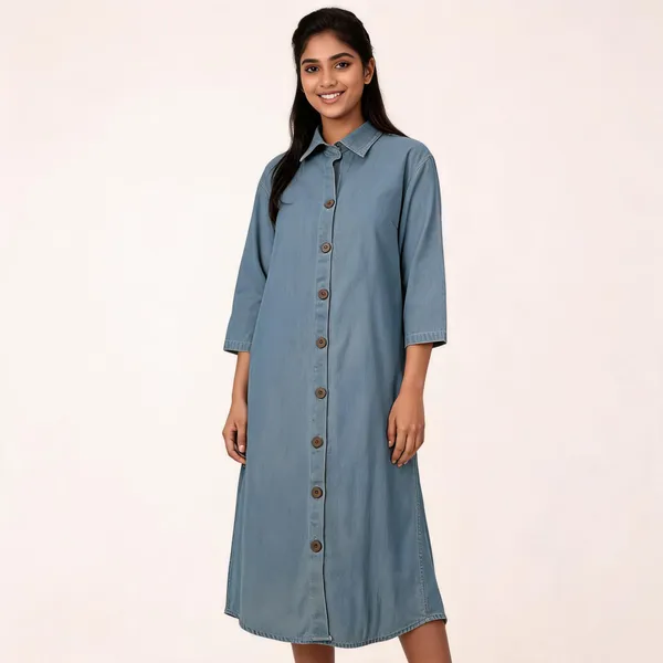 Blue_Denim_Relaxed_Button-Down_Long_Shirt_Dress_For_Women