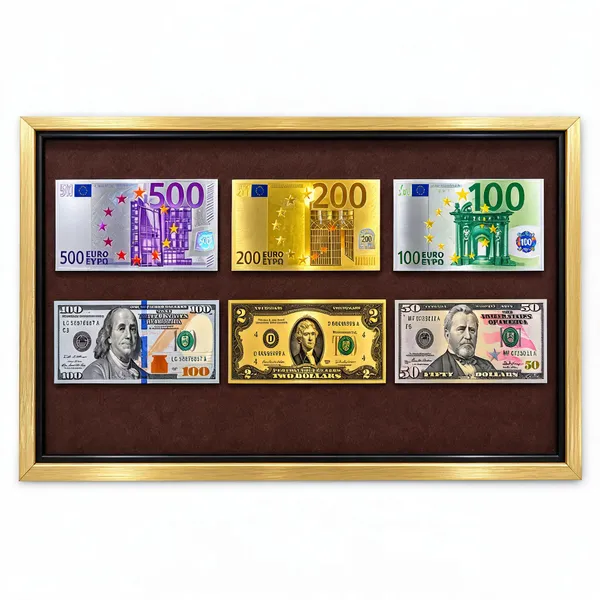 Framed_World_Currency_Collection_Wall_Art_–_Decorative_Currency_Notes_Display_for_Home_&_Office