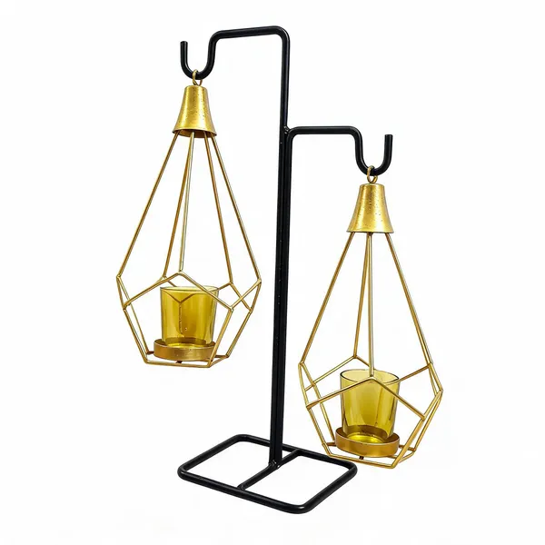 Elegant_Gold_Geometric_Hanging_Candle_Holder_with_Black_Stand