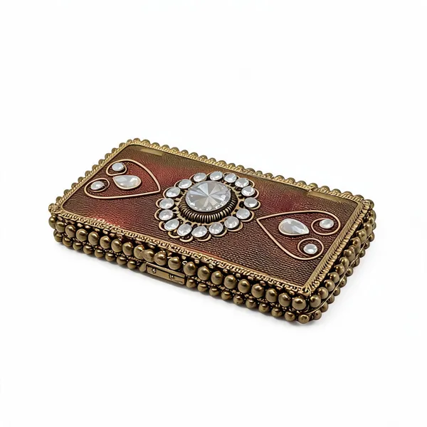 Elegant_Golden_Decorative_Dry_Fruit_&_Gift_Box_with_Crystal_Embellishment