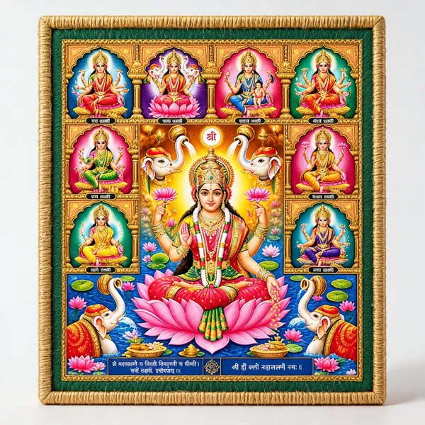 Goddess_Lakshmi_Ashtalakshmi_Framed_Wall_Art