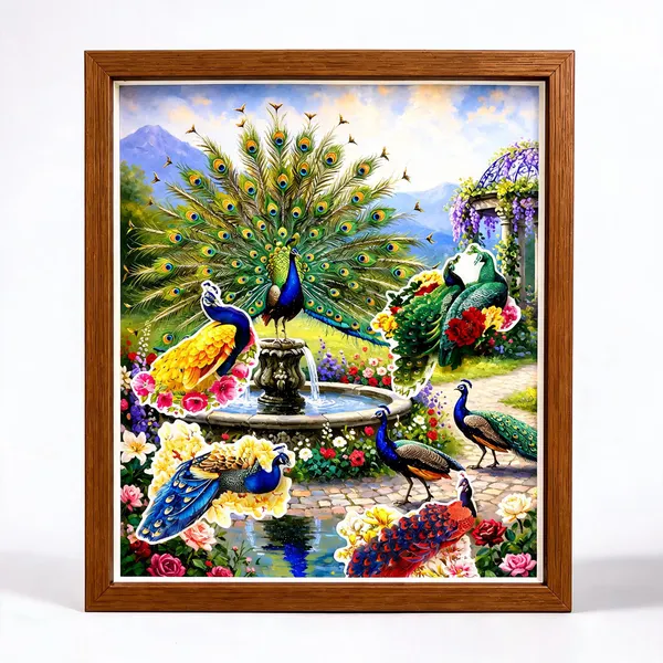 Royal_Peacock_Garden_Framed_Wall_Art