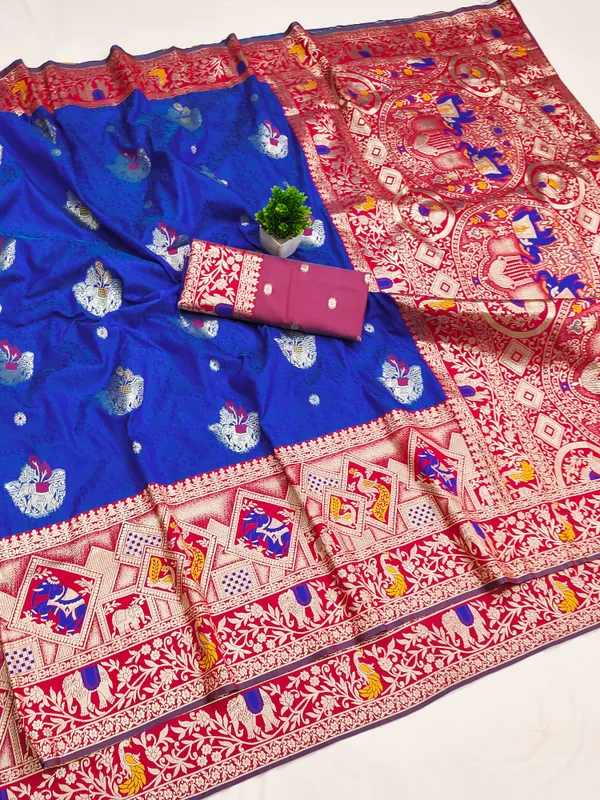 Pink_Zari_Woven_Saree_for_Women