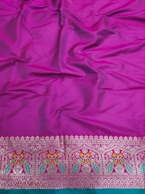 Rama_And_Rani_Banarasi_Silk_Saree_And_Unstitched_Blouse_For_Women