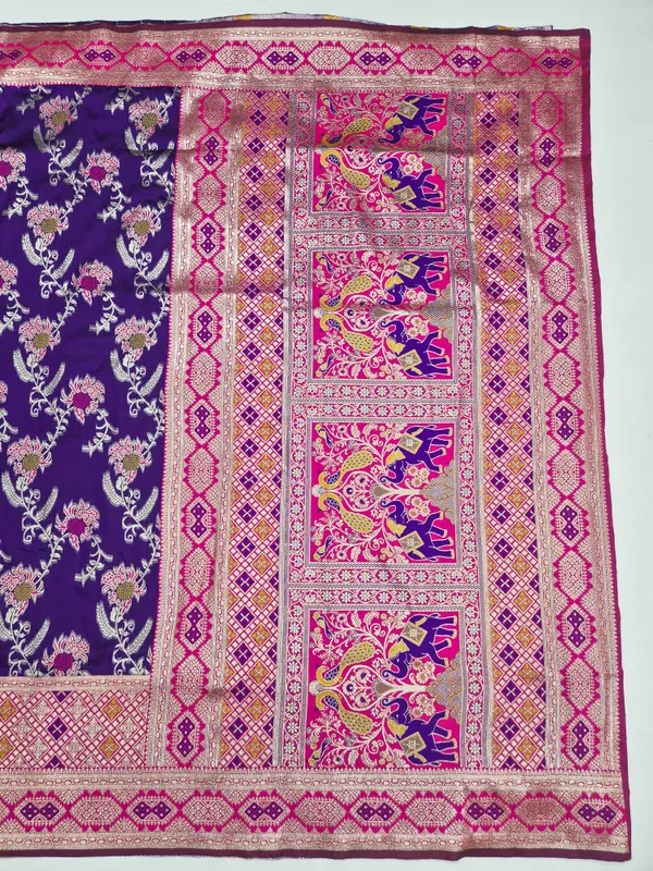 Purple_Printed_Saree_for_Women