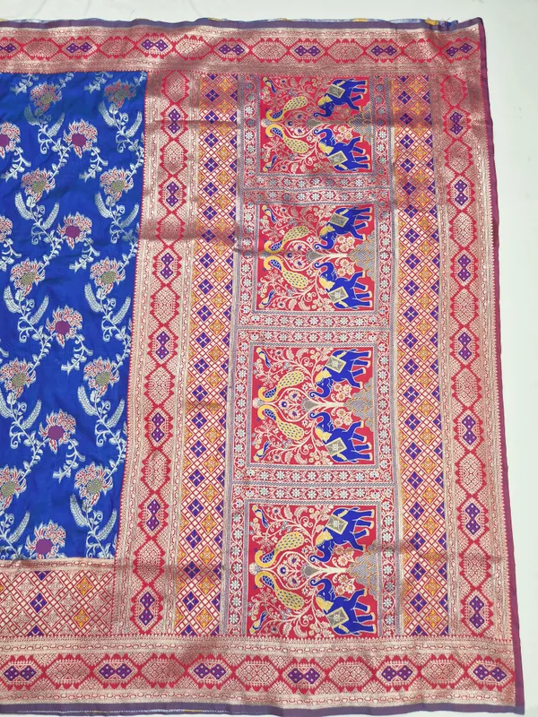 Blue_Printed_Saree_for_Women