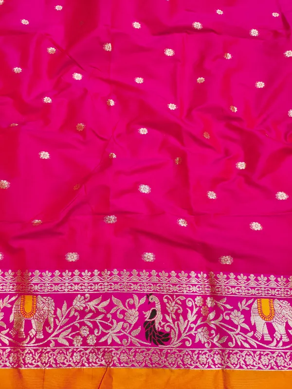 Peach_Woven_Saree_for_Women