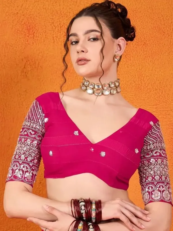 Women_Pink_Embellished_Georgette_Saree_with_Blouse